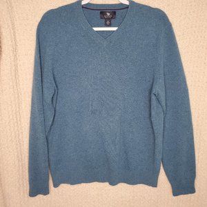 Lands End 100% Cashmere men's sweater size M